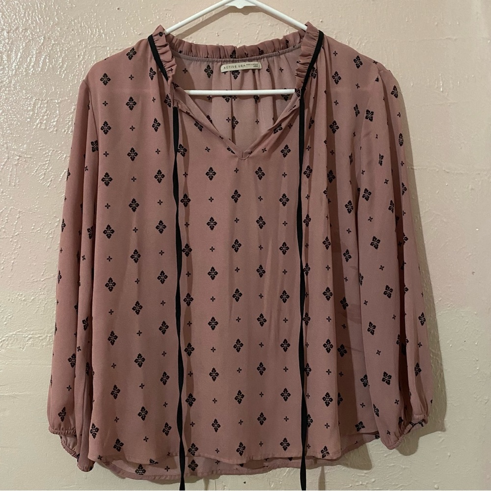 Cute blush blouse💗